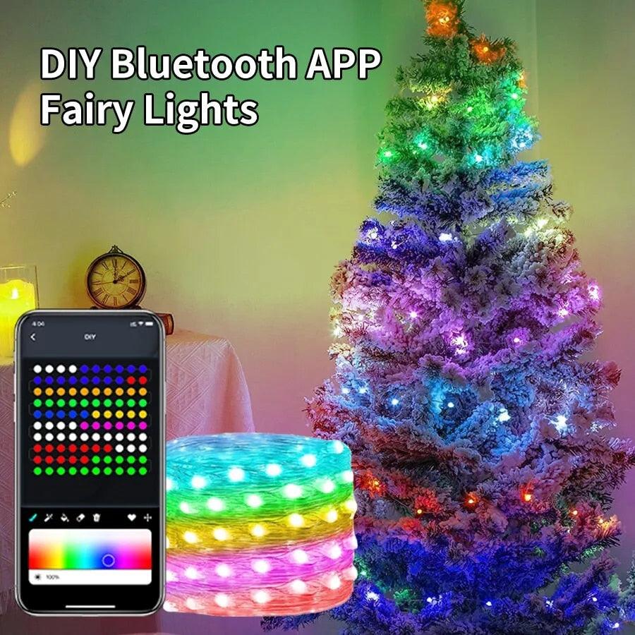 Smart Light For Decoration Tree - Solar Flame Torch