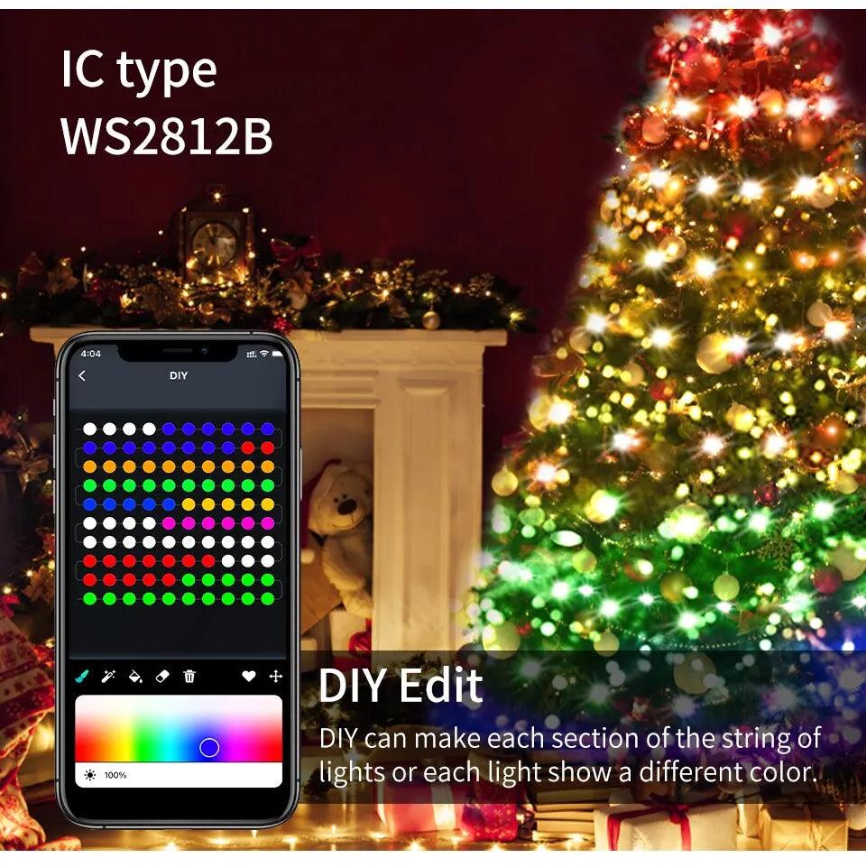 Smart Light For Decoration Tree - Solar Flame Torch