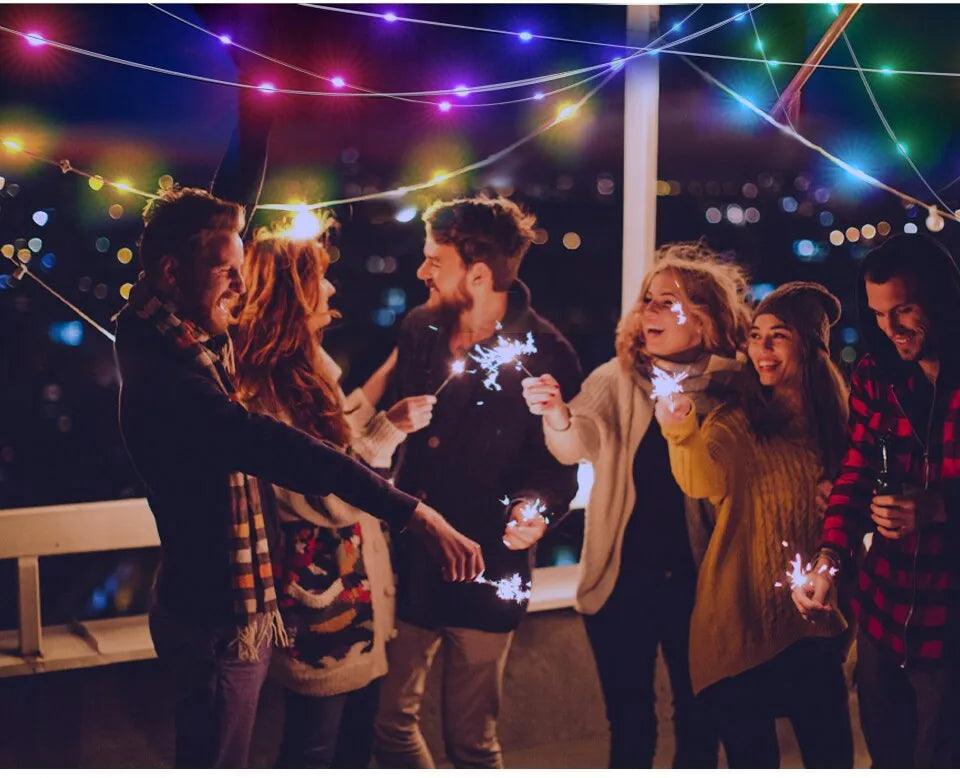 Smart Light For Decoration Tree - Solar Flame Torch