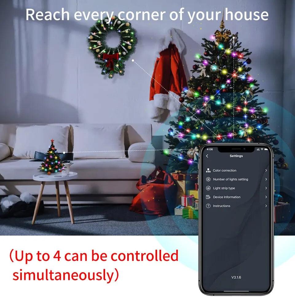 Smart Light For Decoration Tree - Solar Flame Torch