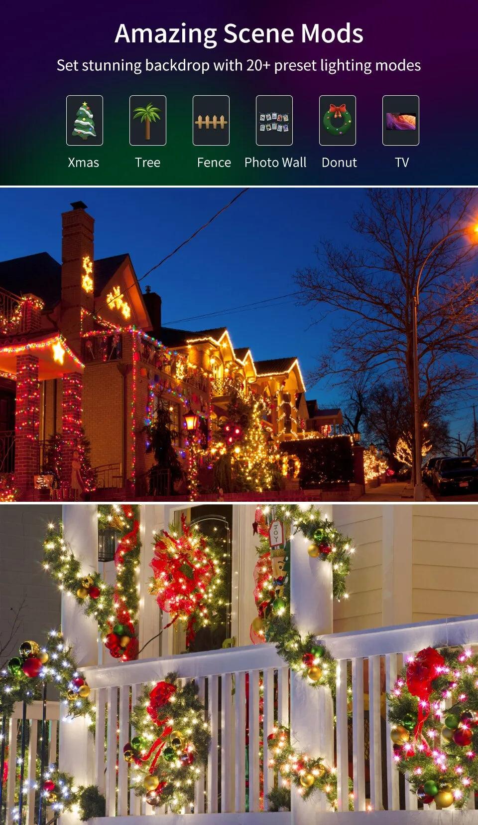 Smart Light For Decoration Tree - Solar Flame Torch