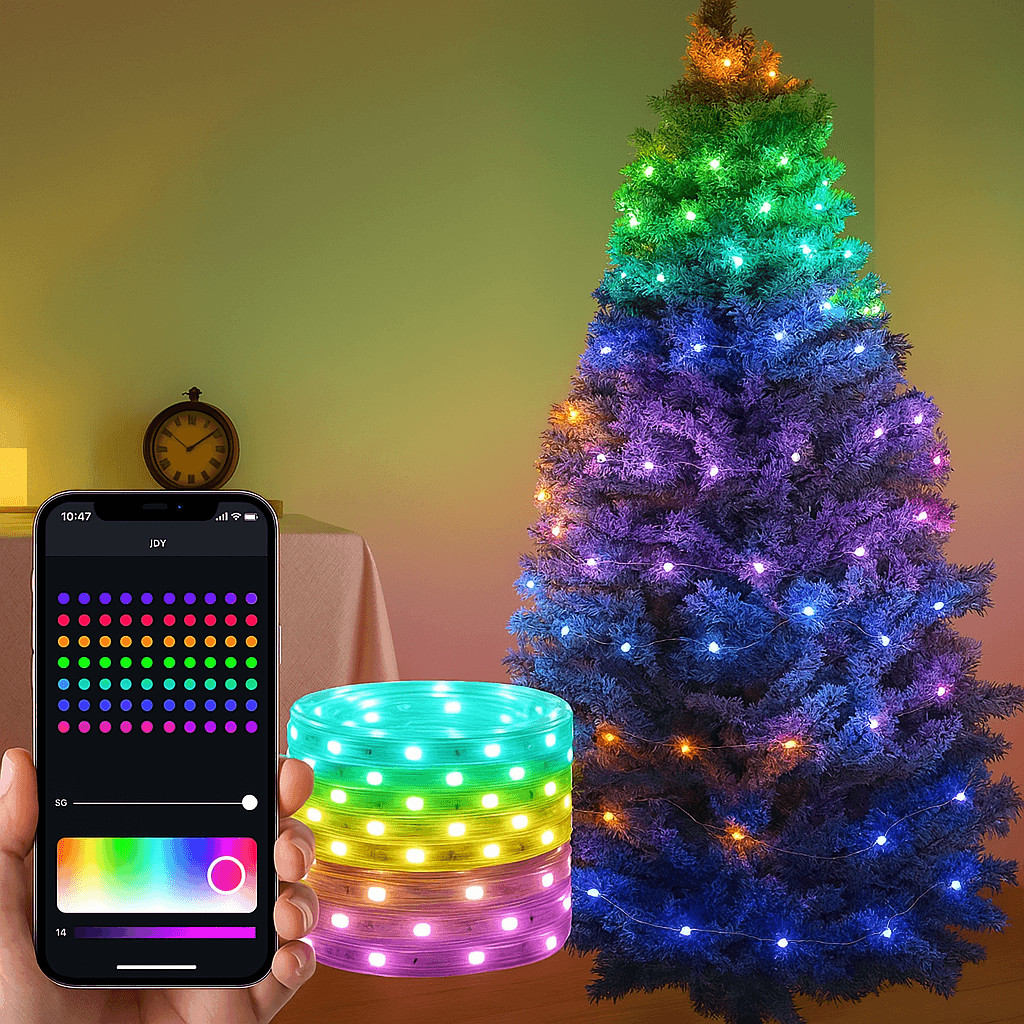 Smart Light For Decoration Tree - Solar Flame Torch