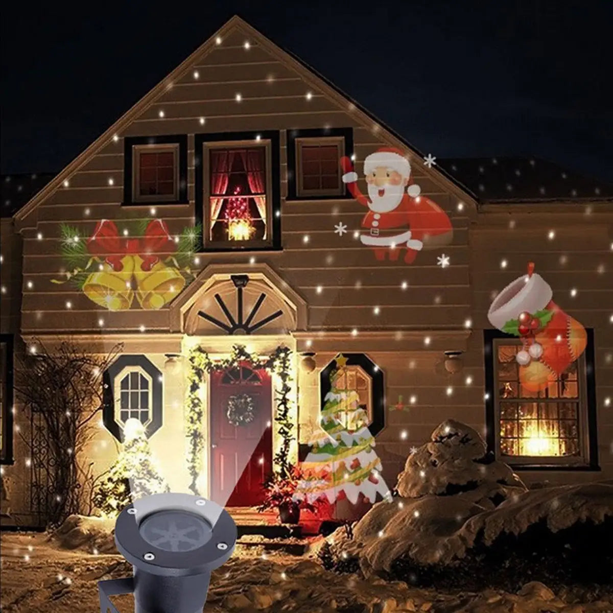 LED Christmas Projector Lamp