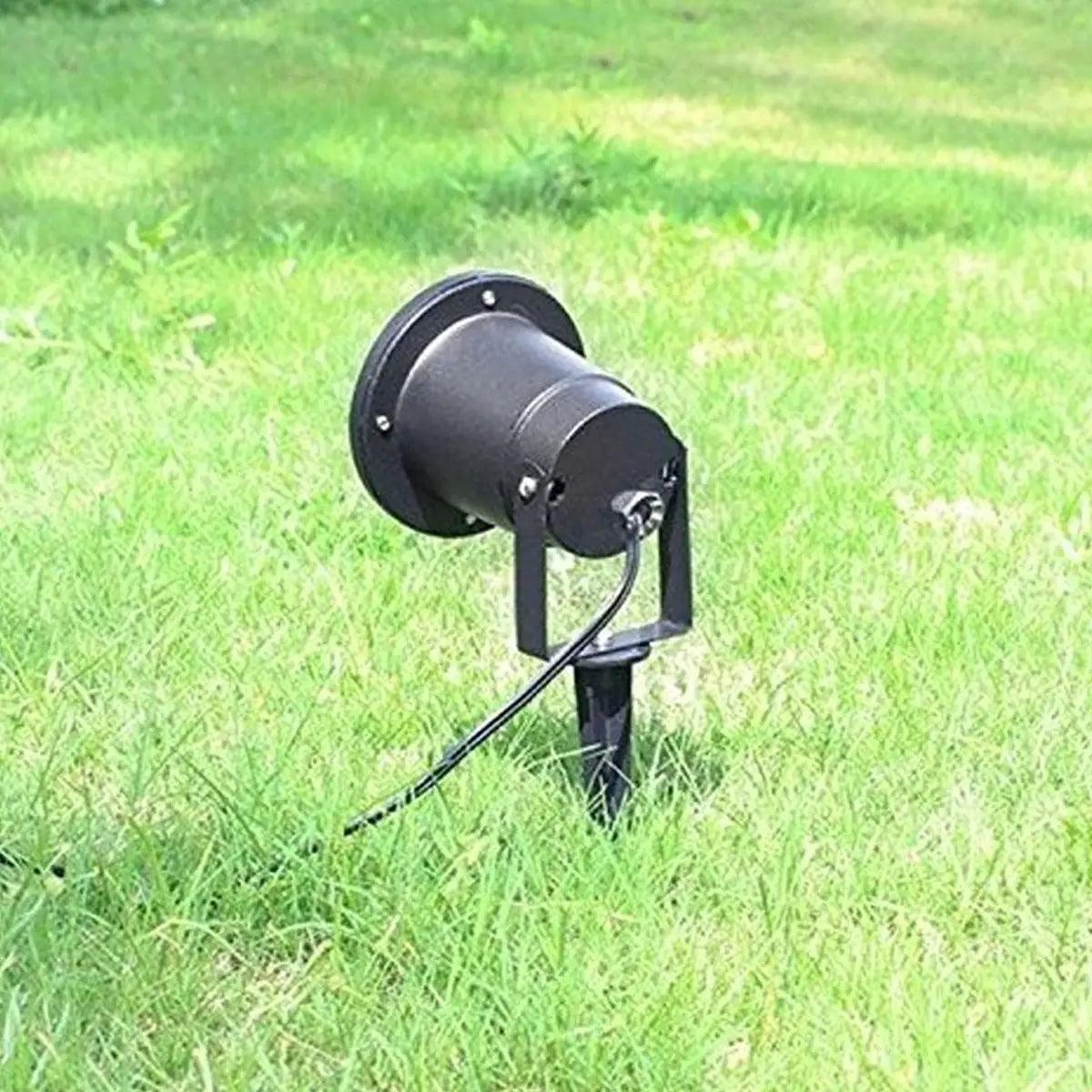 LED Christmas Projector Lamp - Solar Flame Torch